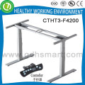 Good quality 1.8*0.8m table top height adjustable working table frame with electric control panel